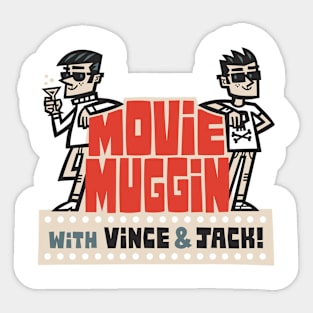 Movie Muggin Transparent (Multiple Colors) Sticker